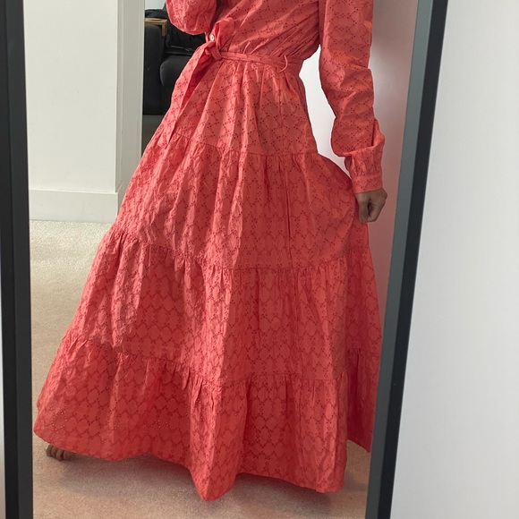 Beautiful Maxi victorian look in fresco pink - Picture 2 of 5